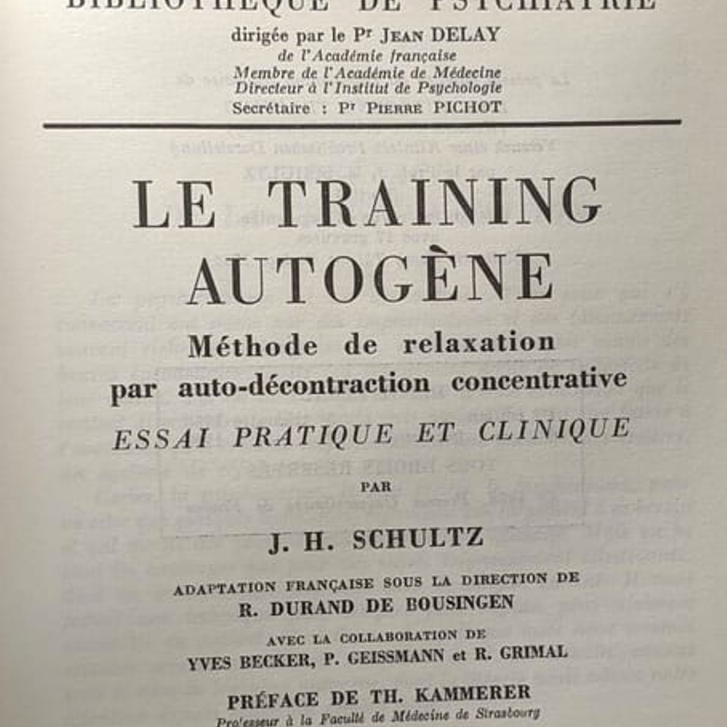 Training autogène de Schultz